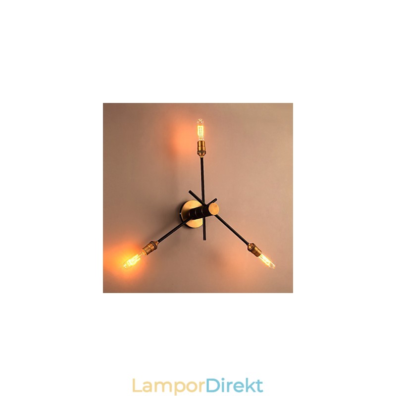 American Creative Loft Återställer Gamla Sätt Är Warehouse Vägglampa Lights