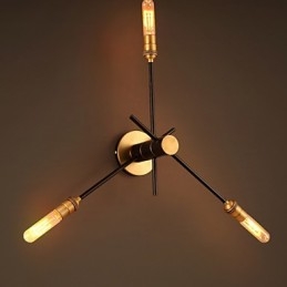 American Creative Loft Återställer Gamla Sätt Är Warehouse Vägglampa Lights