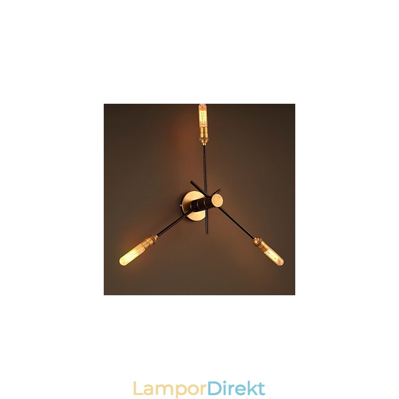 American Creative Loft Återställer Gamla Sätt Är Warehouse Vägglampa Lights
