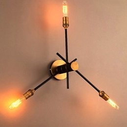 American Creative Loft Återställer Gamla Sätt Är Warehouse Vägglampa Lights