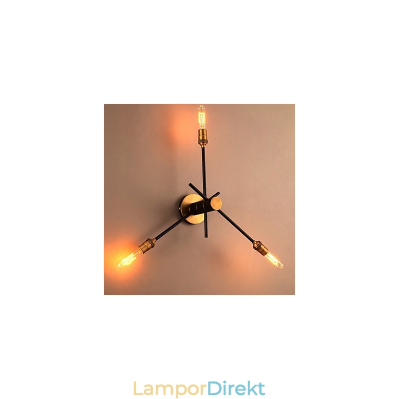 American Creative Loft Återställer Gamla Sätt Är Warehouse Vägglampa Lights