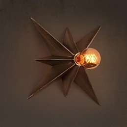 Kort Femuddig Stjärnbelysning Personlig Modern Vägglampa Barnhuslampor