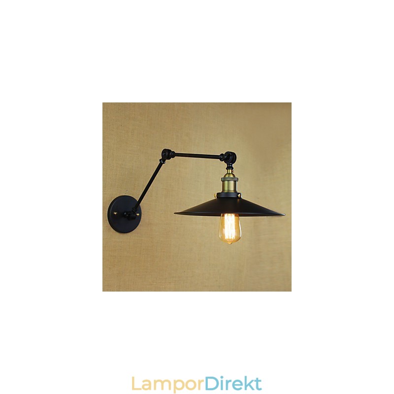 Vägglampor Swing Lights Läsvägglampor Mini Style Rustik Lodge Metal