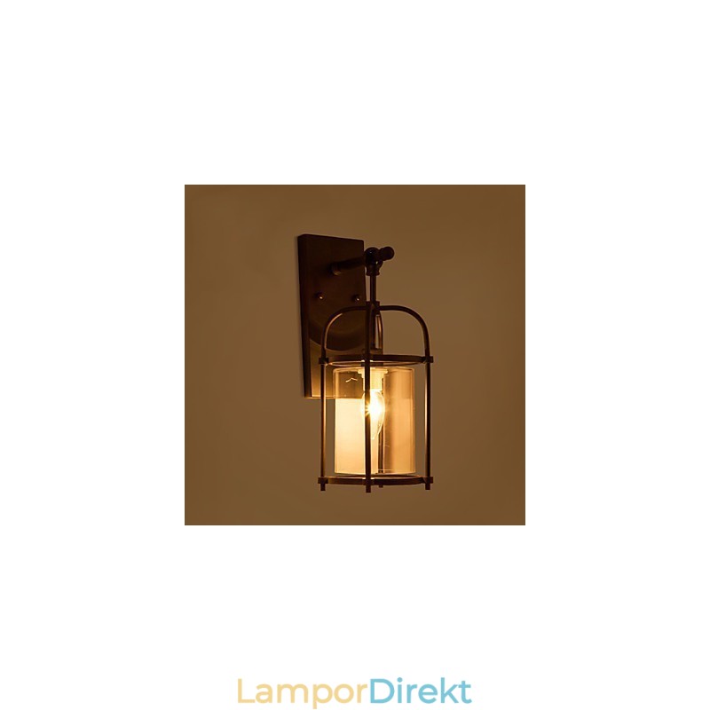 Creative Industrial Look Lampor Nordamerika Style Vägglampor Med Edison Flute Bulb Inuti Bar Dekoration Lights