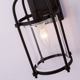 Creative Industrial Look Lampor Nordamerika Style Vägglampor Med Edison Flute Bulb Inuti Bar Dekoration Lights