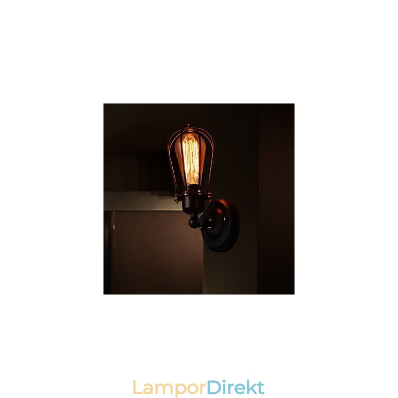 Lyxstil Matel Vägglampor 1 Ljus