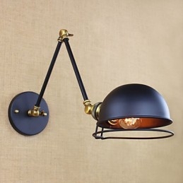 Vägglampor Swing Lights Läsvägglampor Mini Style Rustik Lodge Metal
