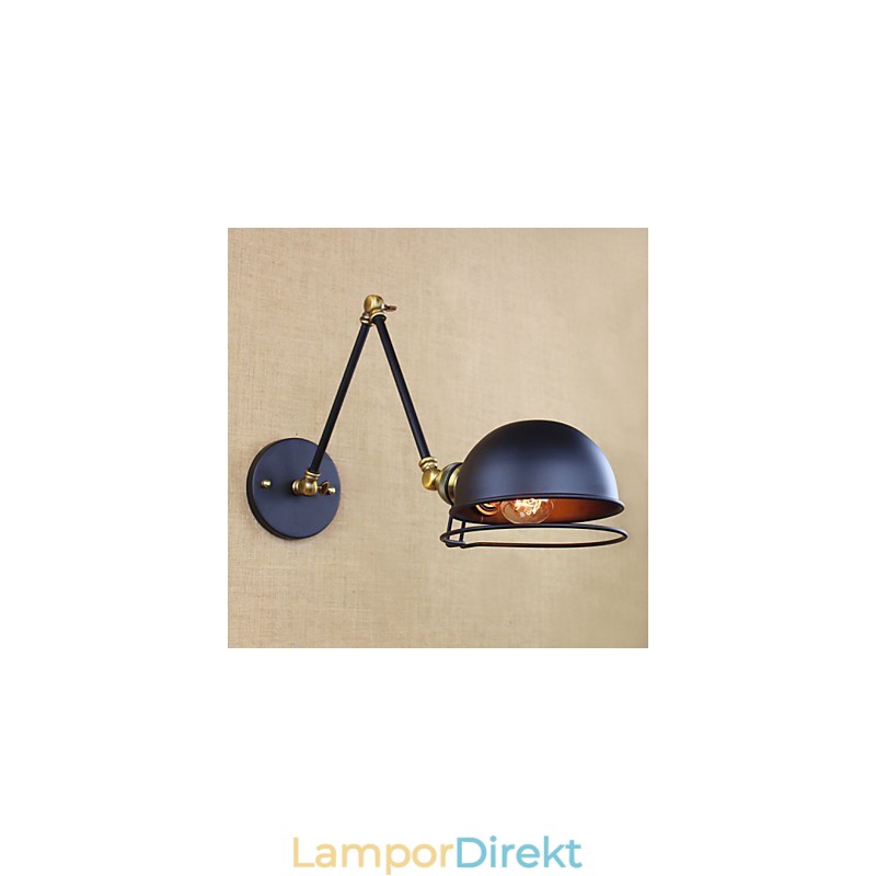 Vägglampor Swing Lights Läsvägglampor Mini Style Rustik Lodge Metal