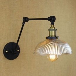 Vägglampor Swing Lights Läsvägglampor Mini Style Rustik Lodge Metal