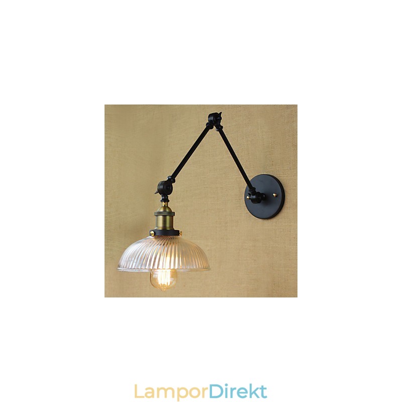 Vägglampor Swing Lights Läsvägglampor Mini Style Rustik Lodge Metal