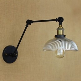 Vägglampor Swing Lights Läsvägglampor Mini Style Rustik Lodge Metal