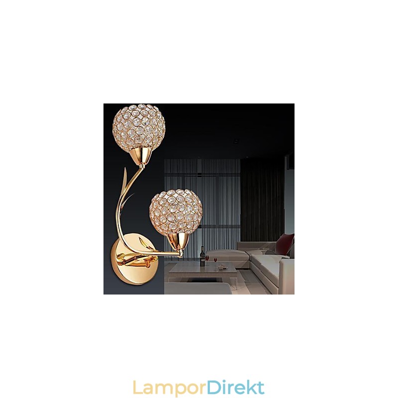 Crystal Wall Sconces Modern Contemporary Metal