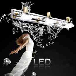 Badrumsbelysning Modern Contemporary Metal