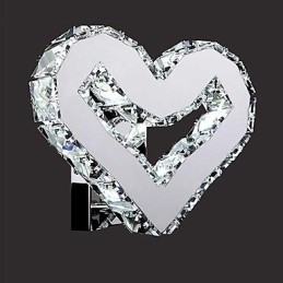 Vägglampetter Crystal Mini Style Modern Contemporary Metal