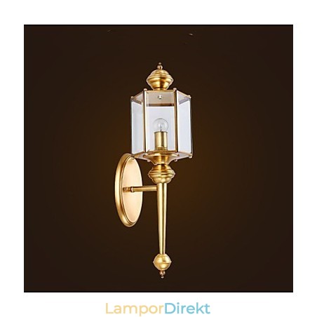 Trädgårdslampa Hel Kopparlampa Utomhuslampa Vattentät Lampa B Trädgårdslampa Hel Kopparlampa Utomhuslampa Vattentät Lampa B