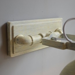 Helt Ny Nostalgisk Vintage Järn Loftgång Vägglampa För Balkong Norra Europa Smidesjärn Vägglampa