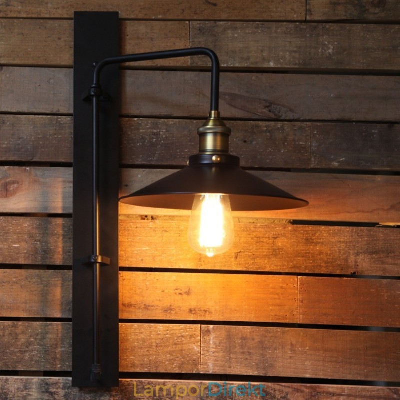 Ny Loft Retro Diy Industrial Vintage Vägglampa Wall Sconce Fixture