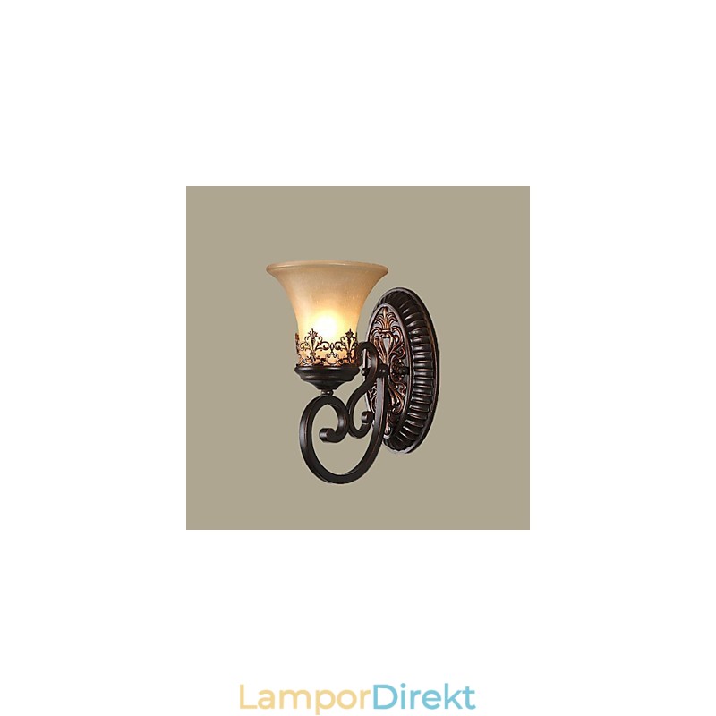 Vägglampa Modern Metallanodiserad Polering