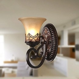 Vägglampa Modern Metallanodiserad Polering