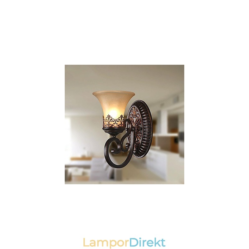 Vägglampa Modern Metallanodiserad Polering