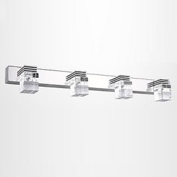 Vägglampor Badrumsbelysning Väggbrickor Crystal Mini Style Modern Contemporary Metal