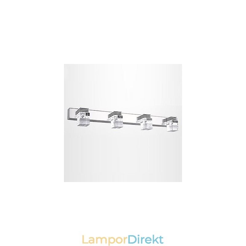 Vägglampor Badrumsbelysning Väggbrickor Crystal Mini Style Modern Contemporary Metal