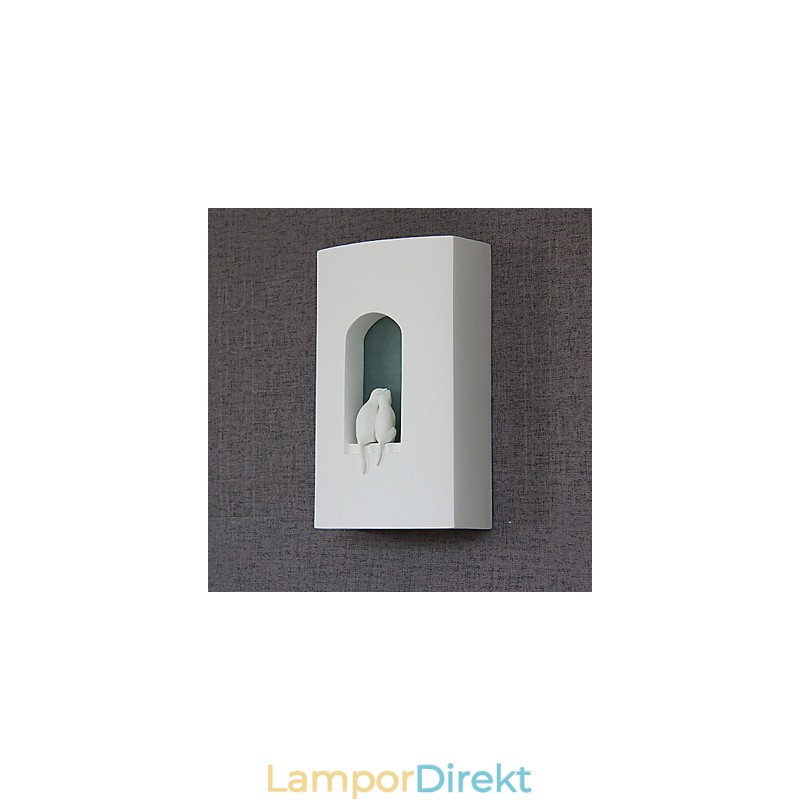 Vit Modern Brief Mode Vägglampa Säng Vägglampa Spegel Ljus Sovrum Vägglampa