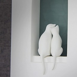 Vit Modern Brief Mode Vägglampa Säng Vägglampa Spegel Ljus Sovrum Vägglampa