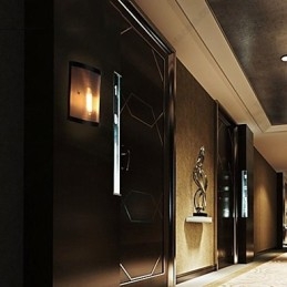 Vintage Stil Enkelhet Stål Trådnät Och Metall Vägglampa Vardagsrum Hall Vindsgarage Källare Vägglampa