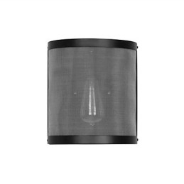 Vintage Stil Enkelhet Stål Trådnät Och Metall Vägglampa Vardagsrum Hall Vindsgarage Källare Vägglampa