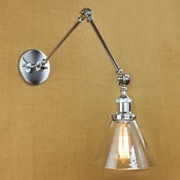 Silver Mediterranean Village Komplex Dekorativ Vägglampa