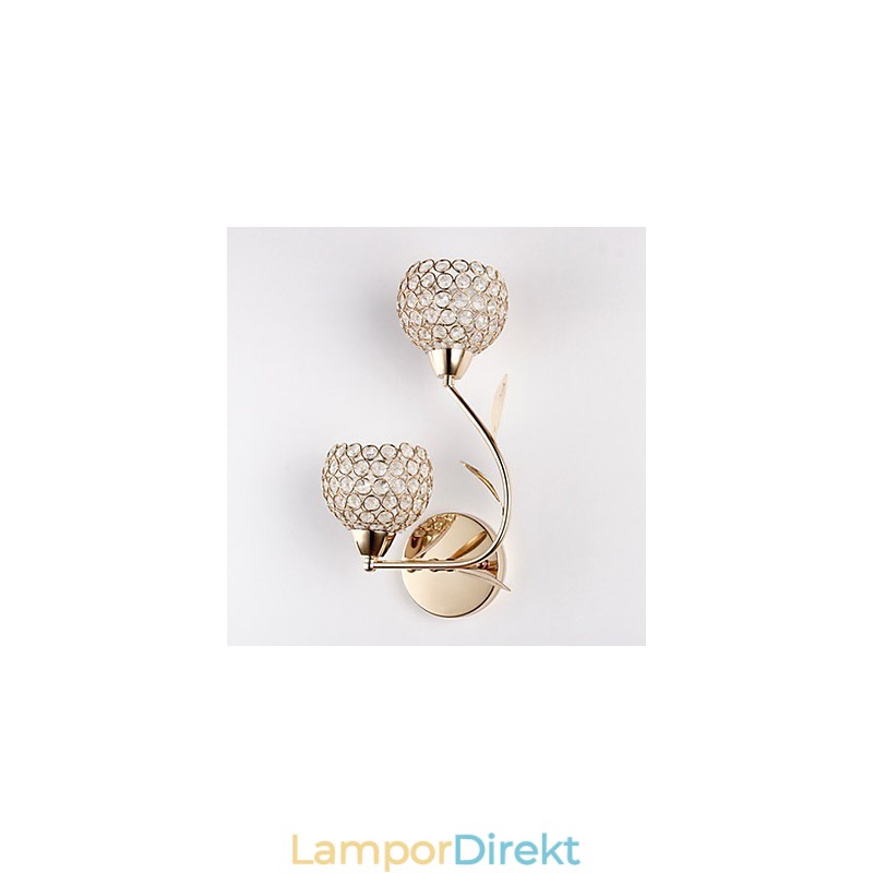 Vägglampor Läsvägglampor Crystal Mini Style Modern Contemporary Metal