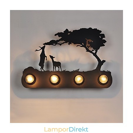 4 Lights American Village Pastoral Loft Style Sovrum Gang Järn Retro Vägglampor 4 Lights American Village Pastoral Loft Style Sovrum Gang Järn Retro Vägglampor