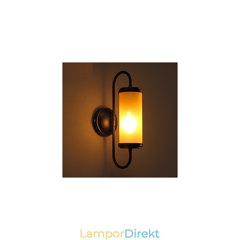 Kontrakterad Och Samtida Amerikansk Land Som Återställer Gamla Sätt Ljusstake Vägglampa Lights