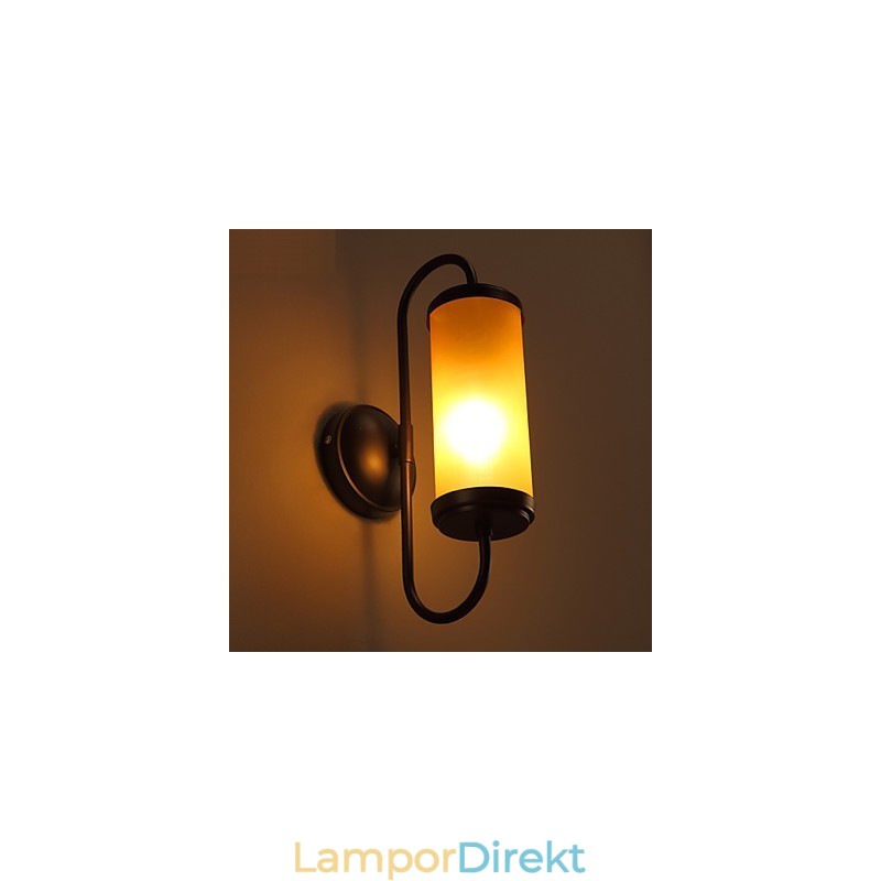 Kontrakterad Och Samtida Amerikansk Land Som Återställer Gamla Sätt Ljusstake Vägglampa Lights