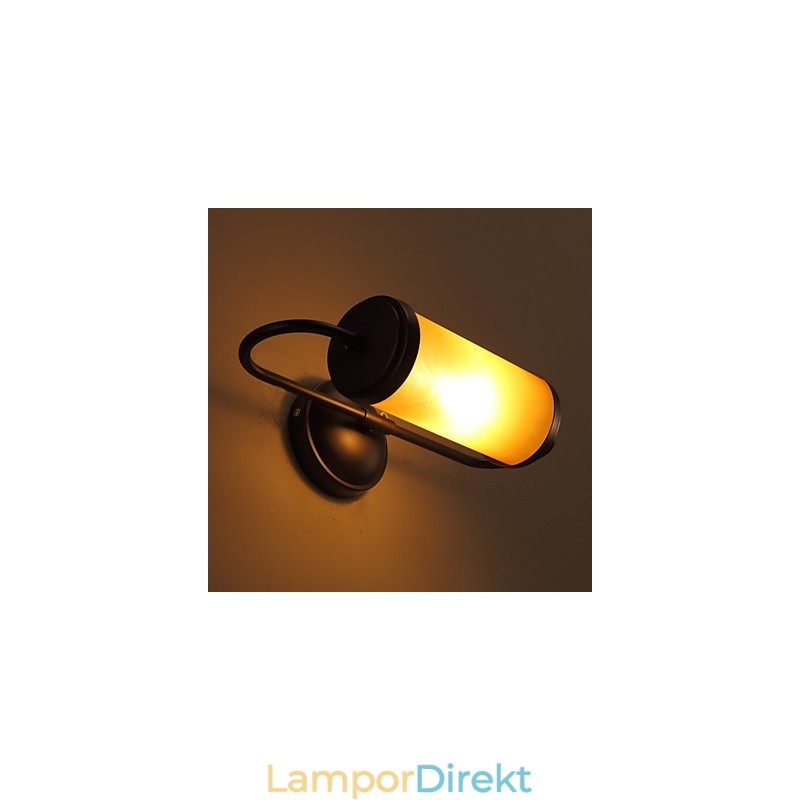 Kontrakterad Och Samtida Amerikansk Land Som Återställer Gamla Sätt Ljusstake Vägglampa Lights