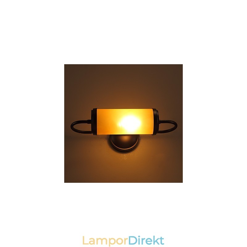 Kontrakterad Och Samtida Amerikansk Land Som Återställer Gamla Sätt Ljusstake Vägglampa Lights