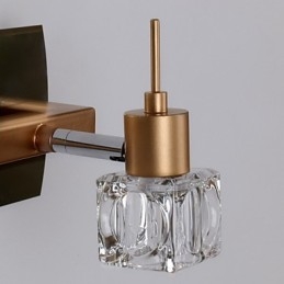 Crystal Badrumsbelysning Modern Contemporary G4 Metal