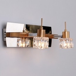 Crystal Badrumsbelysning Modern Contemporary G4 Metal