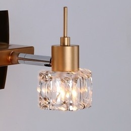 Crystal Badrumsbelysning Modern Contemporary G4 Metal