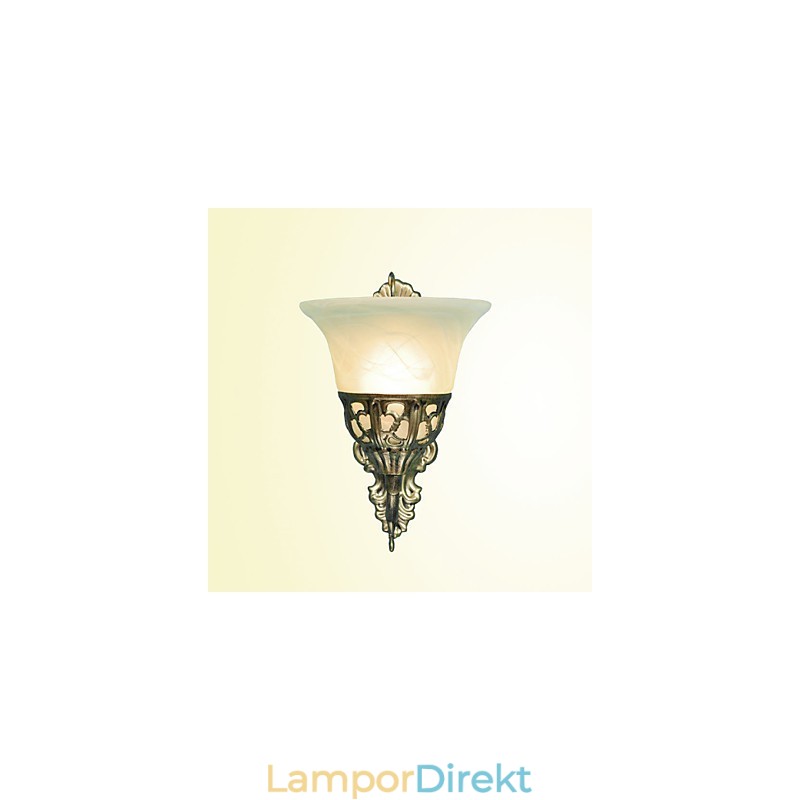 Europeiska Vägglampor Metall Material Plätering Brons Belysning Med Säng Vardagsrum Front Spegel Balkong Lampa