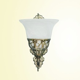 Europeiska Vägglampor Metall Material Plätering Brons Belysning Med Säng Vardagsrum Front Spegel Balkong Lampa