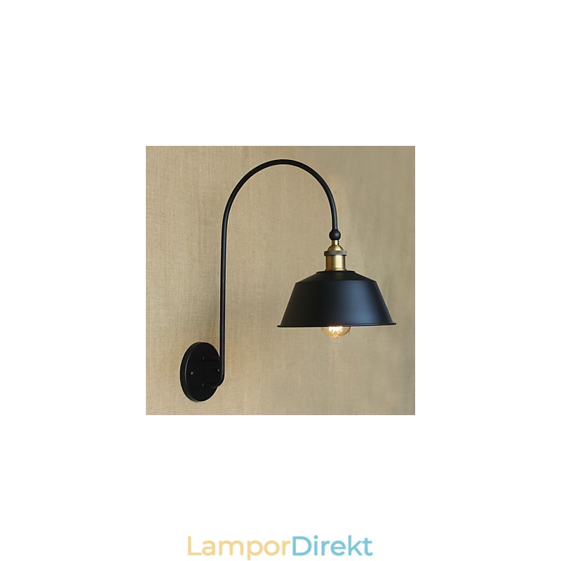 American Country Loft Industrimaskiner Lättvind Retro Villa Nostalgisk Matsal Järn Dekorativ Vägglampa