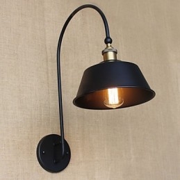 American Country Loft Industrimaskiner Lättvind Retro Villa Nostalgisk Matsal Järn Dekorativ Vägglampa