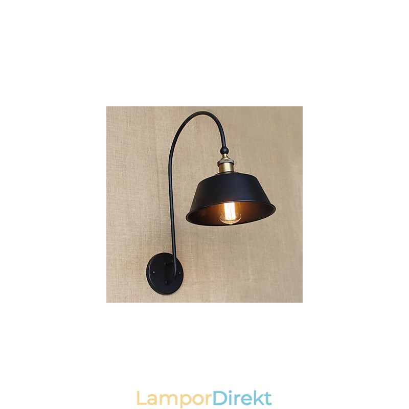 American Country Loft Industrimaskiner Lättvind Retro Villa Nostalgisk Matsal Järn Dekorativ Vägglampa