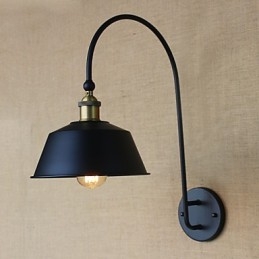 American Country Loft Industrimaskiner Lättvind Retro Villa Nostalgisk Matsal Järn Dekorativ Vägglampa