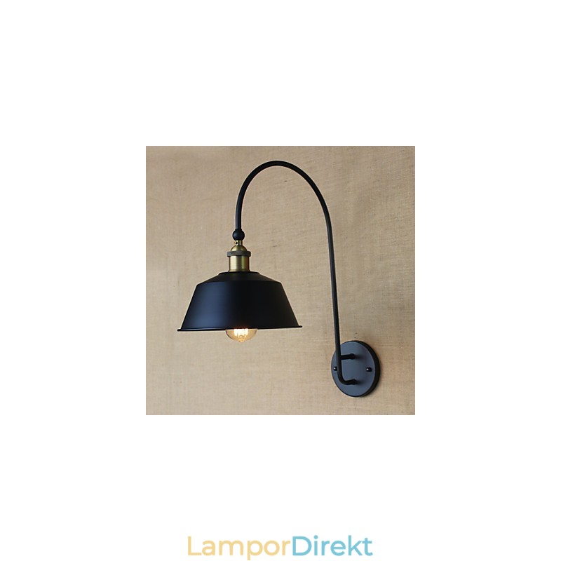 American Country Loft Industrimaskiner Lättvind Retro Villa Nostalgisk Matsal Järn Dekorativ Vägglampa