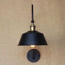 American Country Loft Industrimaskiner Lättvind Retro Villa Nostalgisk Matsal Järn Dekorativ Vägglampa