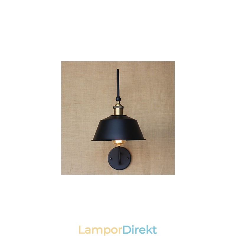 American Country Loft Industrimaskiner Lättvind Retro Villa Nostalgisk Matsal Järn Dekorativ Vägglampa