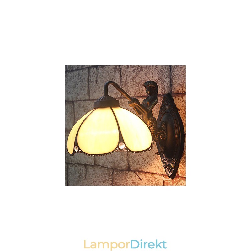 Europeiska Kontrakterade Landsbygdens Kreativa Smidesjärn Vägglampa Lampor